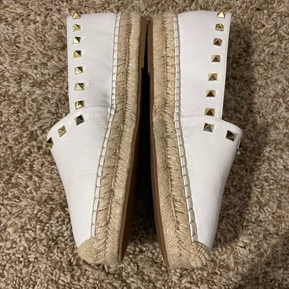 White Steve Madden Espadrille Flats - Picture 5 of 5